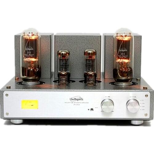 New product LM-218IA combined single-ended class A 211/845 tube power amplifier, input sensitivity 210mV, distortion 1