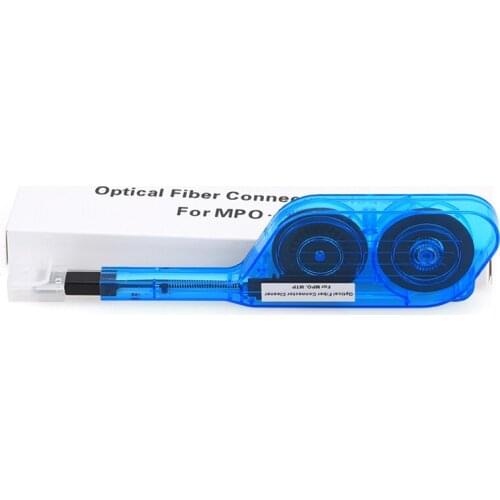 Optical Fiber Connector Cleaner For MPO MTP Optical Cleaning Box Tool One-touch fiber cleaning pen 12 core 600+ times