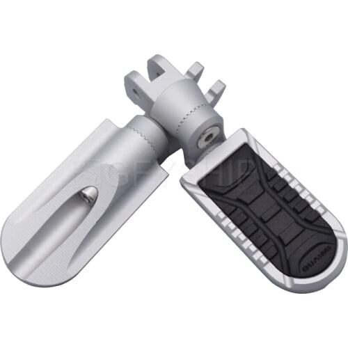 For Ducati MULTISTRADA 950 2017-2021 MULTISTRADA 1200 / S Adjustable Motorcycle Footrest Rotatable Foot Pegs Rests Front & Rear