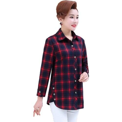 Женские красные рубашки TQGQG China At AliExpress