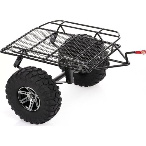Trailer Car Hopper Trail for 1/10 Traxxas HSP Redcat RC4WD Tamiya Axial SCX10 D90 HPI RC Crawler Car DIY