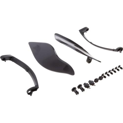 Upper Outer Fairing Side Wings Air Deflectors for Harley Touring 2014 2015 2016 2017