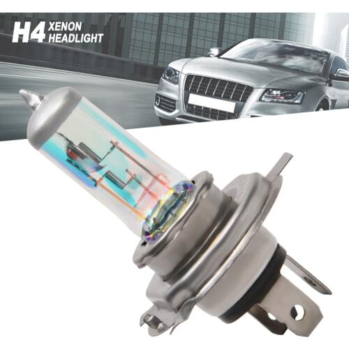 1pcs 12V 100W H4 Headlight Bulbs Yellow Light Super Bright Car Fog Light Bulb Car Accessories for General Bulbs