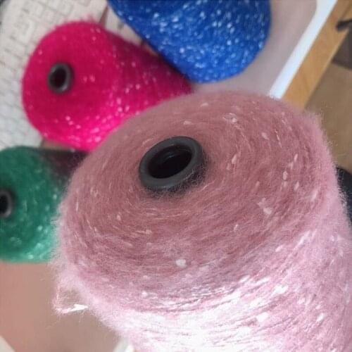 500g Mohair Yarn For Knitting Dotted Hand knitting Yarn Baby Sweater Scarf Yarn Knit Acrylic yarn Crochet yarn threads ZL7