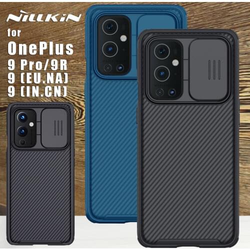 Nillkin For OnePlus 9 Pro case Camera Protection Camshield Phone Back Cover For OnePlus 9R 9 EU NA IN CN Version 5G