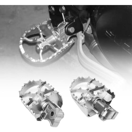 For SUZUKI DL1000 V-Strom Vstrom 1000 2015 2016 2017 2018 2019 Motorcycle Wide Foot Pegs Pedals Rest Footpegs Foot Rests