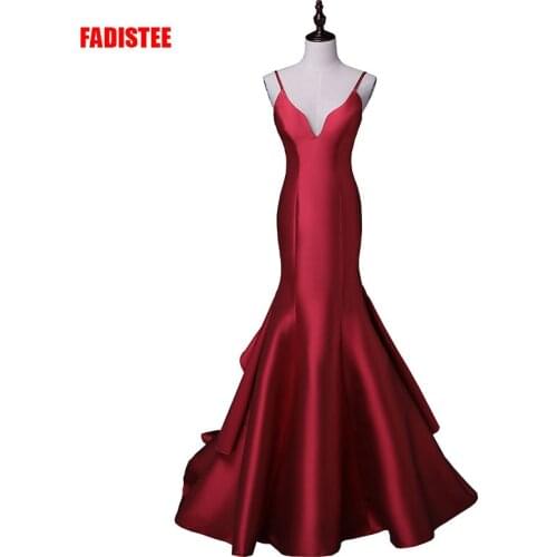 Женские платья со шлейфом FADISTEE China At AliExpress