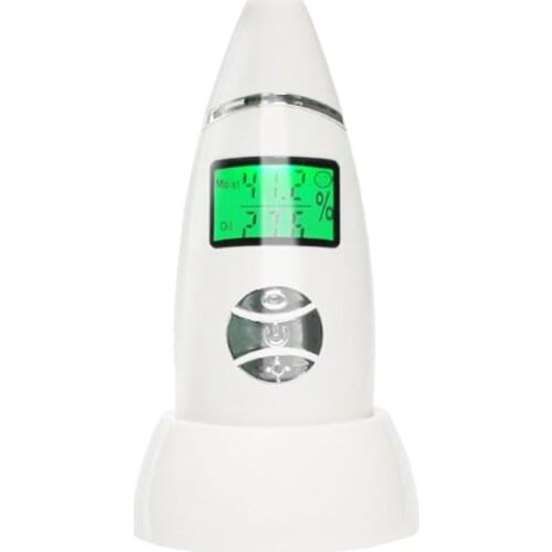 Skin Moisture Meter Digital LCD Display Digital Tester Moisture Oil Content Analyzer Monitor Face Care Rough Skin