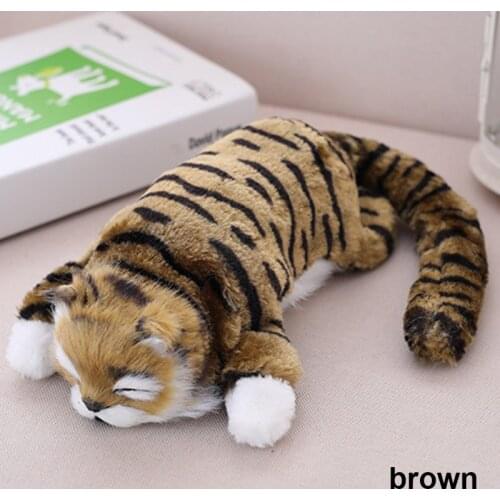 30cm Cute Lifelike Electric Cat Plush Toys Gift Stuffed Soft Dolls Tumbling toy Kids Toys Gifts For Birthday