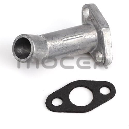 Motorcycle 49cc 60cc 66cc 80cc 2 stroke engine motor electric bicycle bicycle carburetor intake pipe