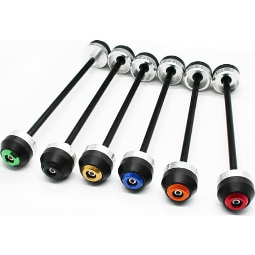 Motorcycle POM Wheel Protector For YAMAHA MT-07 FZ-07 XVS950 C BOLT 14-17/ MT07 Tracer XSR700 2016-2020 Crash Slider Pad Front