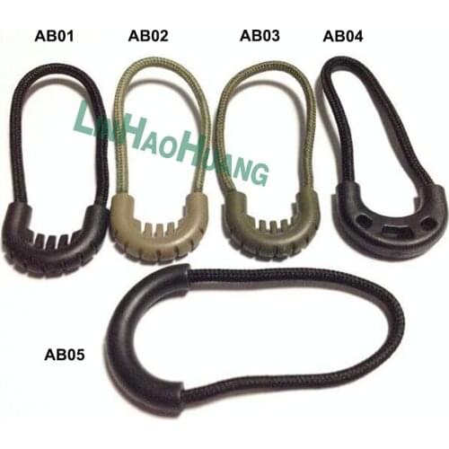 Wholesale slip-resistant zipper puller black plastic puller for apparel luggage bag sportwear free shipping 2015110201