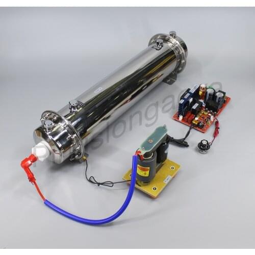 Pinus longaeva 100G/H 100grams adjustable Quartz tube type ozone treatment in sewage water treatment ozonator for industrial