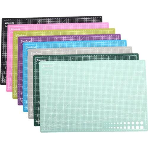 1pc A3 Cutting Board Cutting Mat Pad Patchwork Cut Pad Double-sided Self-healing