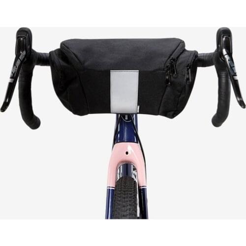 3L Bike Handlebar Bag Bicycle Front Tube Pocket Shoulder Pack Riding Cycling Supplies Road Mountain Bike Front Bag