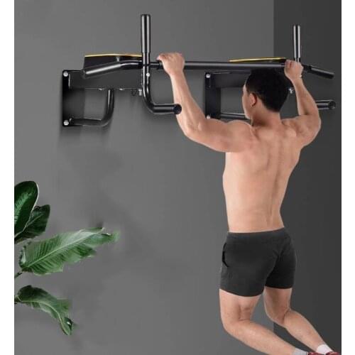 Wall horizontal bar indoor parallel bar training wall punch horizontal bar adult fitness equipment