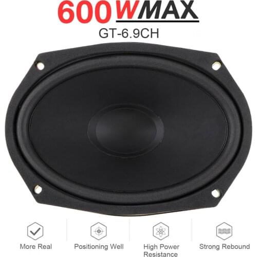 1pcs 6x9 Inch 600W Car Coaxial Speaker Vehicle Door Auto Audio Music Stereo Full Range Frequency Hifi Speakers New