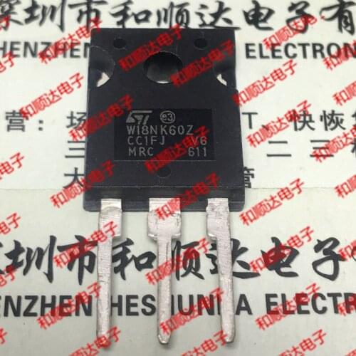 10pcs/lot W18NK60Z STW18NK60Z New stock TO-247 600V 16A