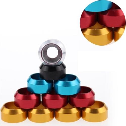 M3 M4 M5 M6 M8 Aluminum Aolly Cup Head Cone Washer Crown Type Washer Shim Colourful Anodized Gaskets