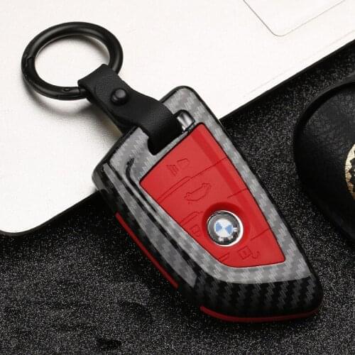 Car key case clasp for BMW X1 X3 X5 X6 Series 1 2 5 7 F15F16 E53 E70 E39 F10 F30 F48 F39 G30 Car remote control protective cover
