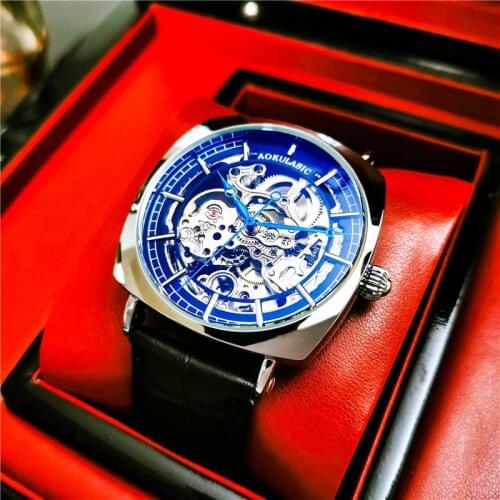 JOJOZ AOKULASIC/Augulas custom watch two-way automatic mechanical watch mens watch
