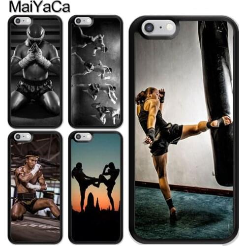 Muay Thai Martial Case For iPhone 12 Mini 11 Pro MAX X XR XS MAX SE 2020 6S 7 8 Plus 5s Cover