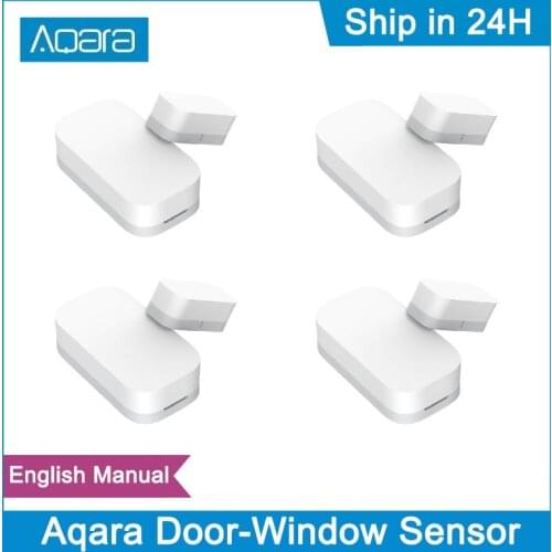 Aqara Door Window Sensor Zigbee Wireless Connection Smart Mini Door Sensor Work With Gateway For Apple Homekit Xiaomi Mijia APP
