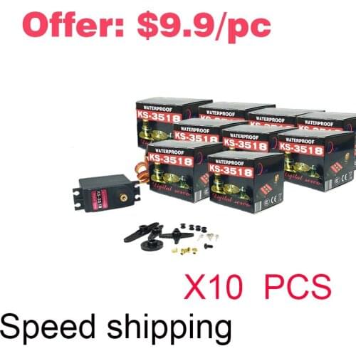 DOIT K2 Waterproof High Torque Metal Gear RC Servo Motor Airplane Helicopter Boat Car