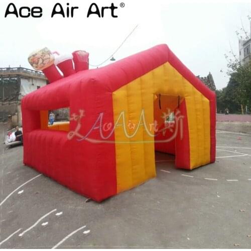 Hot sale inflatable drink bar/concession booth/kiosk booth for event