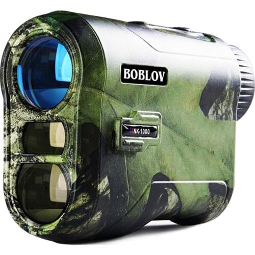 Boblov Golf Laser rangefinder slope 6.5X Telescope laser distance meter 1000m range finder for hunting/golf/sport/engineer
