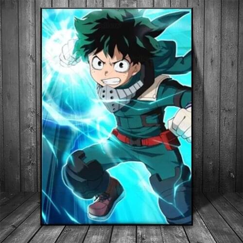 My Hero Academia Deku Canvas Painting Modular Popular Picture Prints Modern Artwork Living Room Bedroom Wall Anime Poster