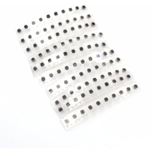 100pcs 10Values CD32 SMD Power Inductor Assortment Kit 2.2UH-220UH Chip Inductors High Quality CD32 Wire Wound Chip