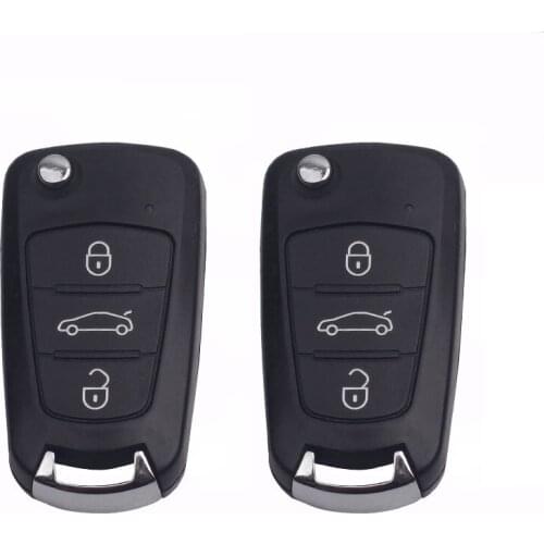 3 Buttons Replacement Flip Folding Remote Key Case Shell For Great Wall C30 H5 H6 Keyless Entry Fob Key Cover