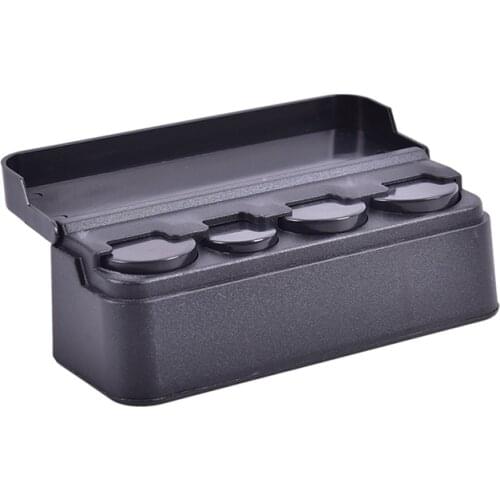 1pc Coins Storage Box Coin Dispenser Coin Holder Case Wallet Holders Money Boxes plastic