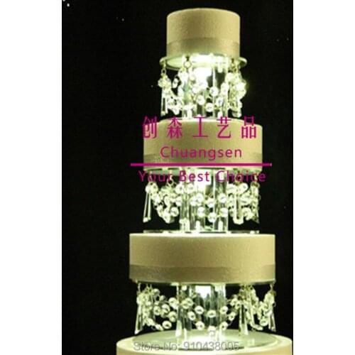 Cake Stand Display Glass Cake Stand Acrylic Stand Wedding Centerpiece Crystal Cake Holder Dining Table Decoration Flower Holder