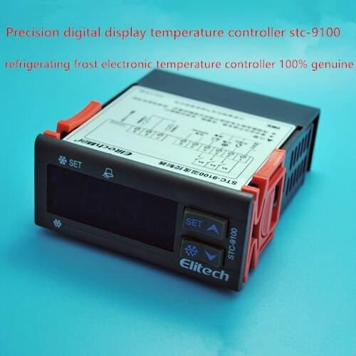 Precision digital display temperature controller stc-9100 refrigerating frost electronic temperature controller 100% genuine