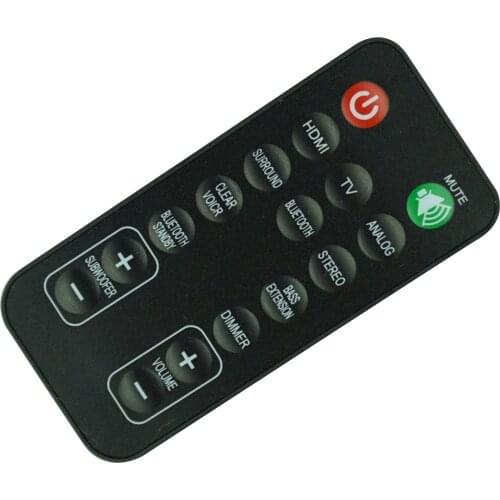 Remote Control For Yamaha FSR78 YAS-207 ATS-1060 ATS-1070 ATS-1060-R YAS-106 YAS-107 YAS-207BL Bluetooth Surround SoundBar Syste