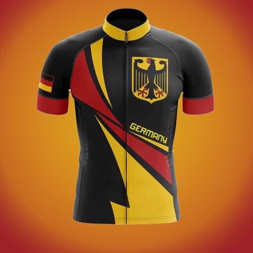 Tricota Ciclismo Hombre Summer Short Sleeve Bike Jersey Mtb Clothes Quick Dry Bicycle Top Man Sportwear Germany Cycling Shirt