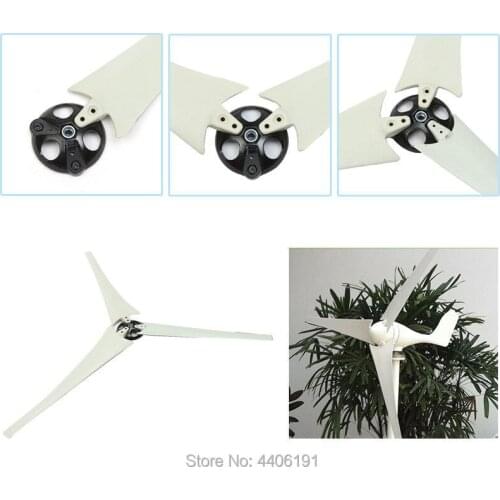 3pcs/lot Nylon Fiber Wind Blades for S2 S3 100W 200W 300W 400W Wind power generator, parts for DIY your windmill