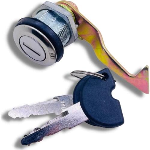 Yecnecty 1PC Motorcycle Rear Trunk Lock CNC Scooter Refit Parts A8 Motorbike Tail Box Lock For Falcon Turtle Queen Electric Moto