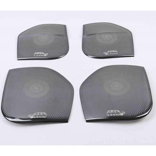 Accessories For Lexus 570 Car Door Horn Hood Speaker Cover Decorative Sequins 4pcs