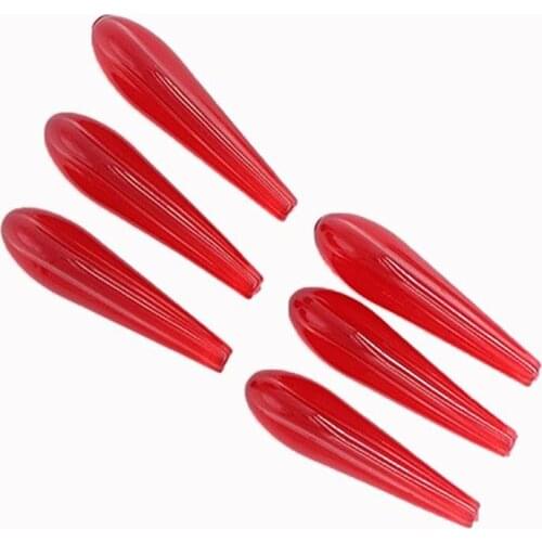 6Pcs Universal Car-Styling Bumper Spoiler Airflow Sticker Vehicle Body Decor