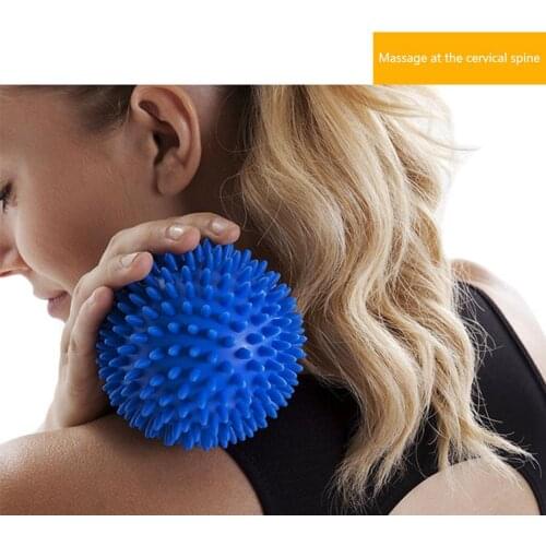 7.5 CM PVC Musle Roller Ball Spinal Massage Relieve Sore Muscle Yoga Ball Physical Fitness Appliance Exercise balance