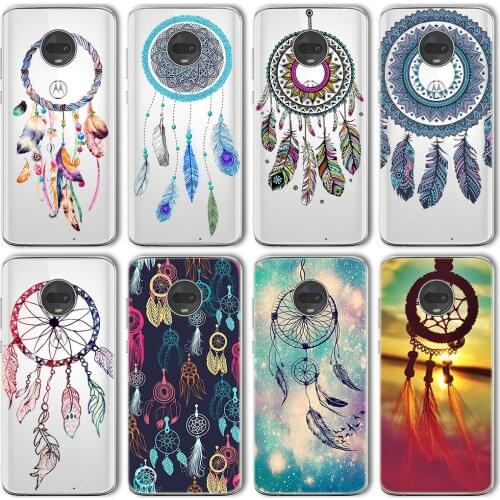 Ciciber Case For Motorola Moto G9 G30 G10 G8 E7 E6S G7 G6 E6 G5 G5S E5 One Macro Plus Play Power Lite Dreamcatcher Cute Silicone