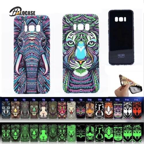 Pattern Luminous Animal Hard Case For Samsung Galaxy S8 S9 S10 Plus Note 8 9 10 pro iPhone 12 11 pro XS max 7 8 6 6s Plus X XR