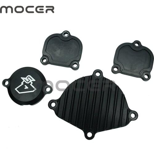 CNC Aluminum Motorcycle 4 Valve Brake Cylinder Head Cover Fit For YinXiang Engine Hydraulic Cap CNC-180
