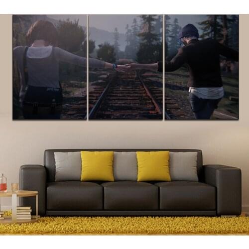 Home Decor 3 Piece HD Life is Strange Game Posters Painting For Living Room Decoration Pictures Wholesale Home Decor