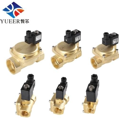 High-pressure Solenoid Valve of Factory Customizable High-temperature Normally Closed Diaphragm Electromagnetic Valves 24V DC
