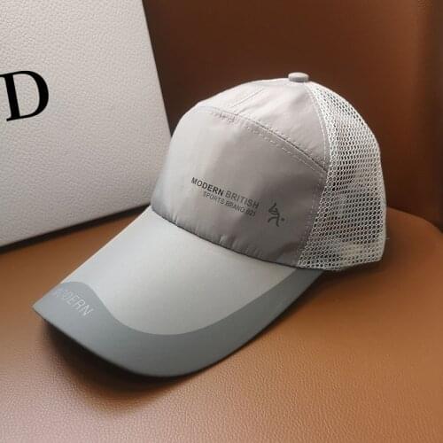 HT243 Modern Mesh Cap Summer baseball Cap Black Red Trucker Hat Dad Hat Snapback Women Men