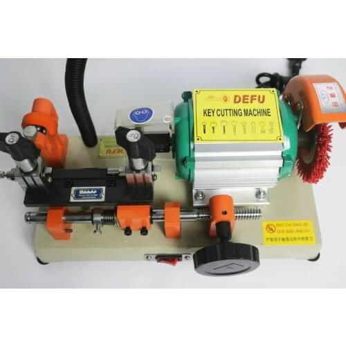 DEFU 2AS Key Cutting Machine Horizontal Key Cutter 220V Key Duplicating Machine for Making Key Locksmith Tools